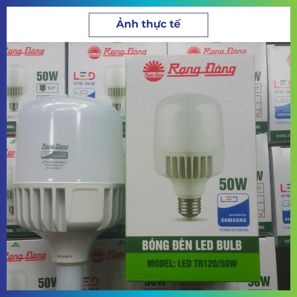 Bóng Đèn LED Trụ 50W Rạng Đông - SAMSUNG ChipLED