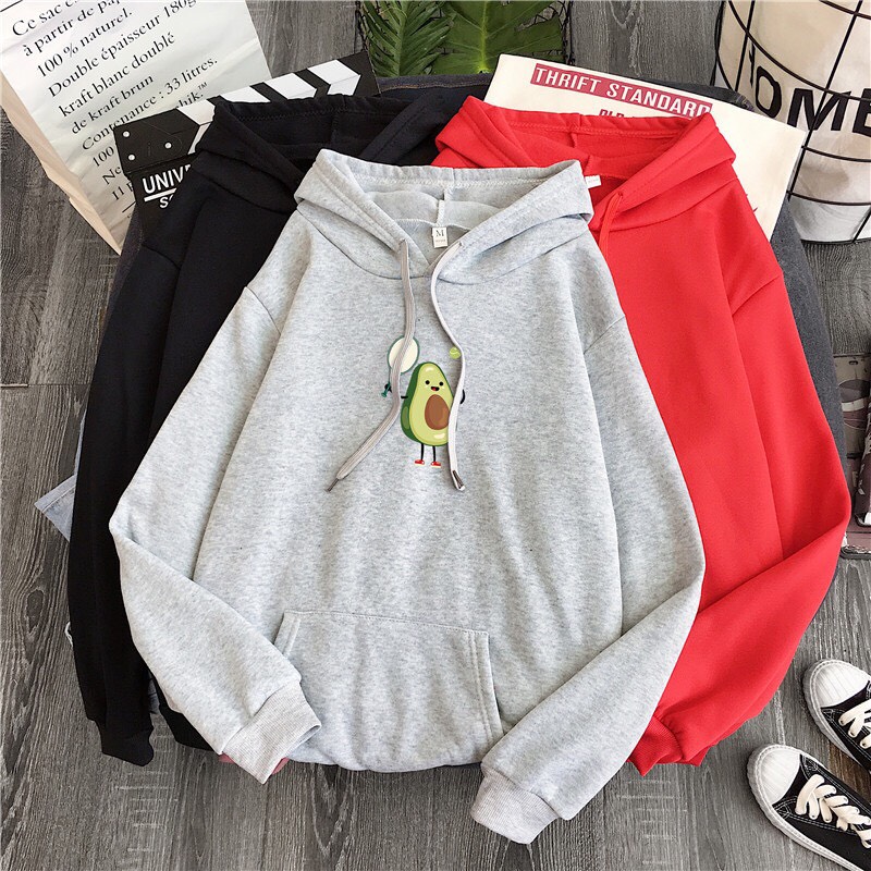 [HCM]áo hoodie in hình trái bơ