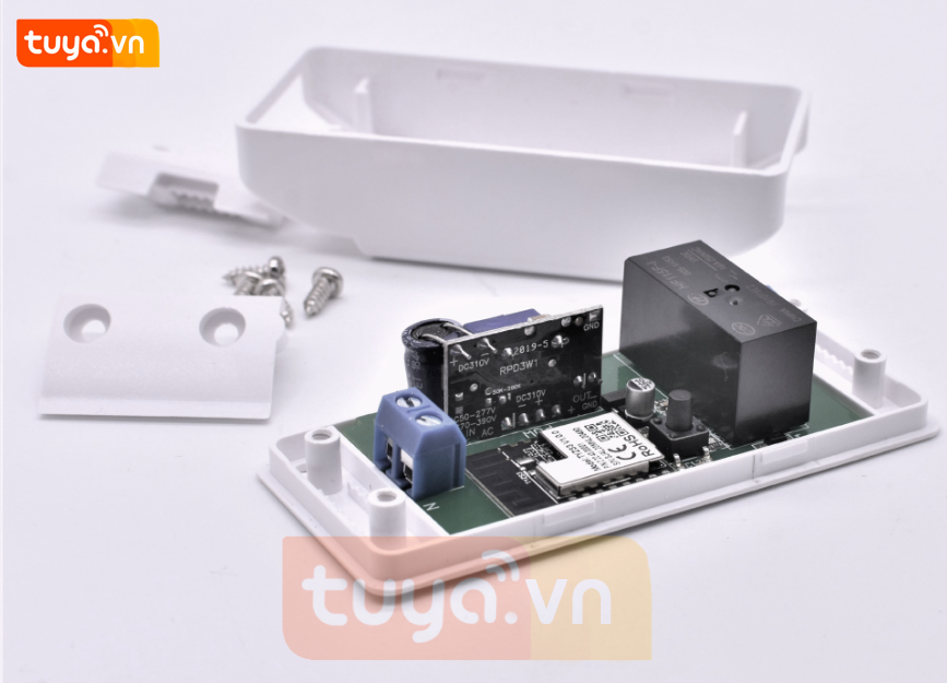 Công Tắc Zigbee Công Suất Lớn 16A Tuya SHP-ZBasic