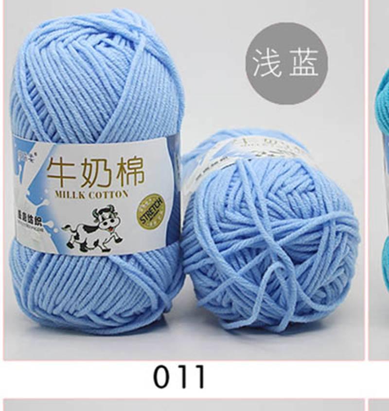5 cuộn len milk bò
