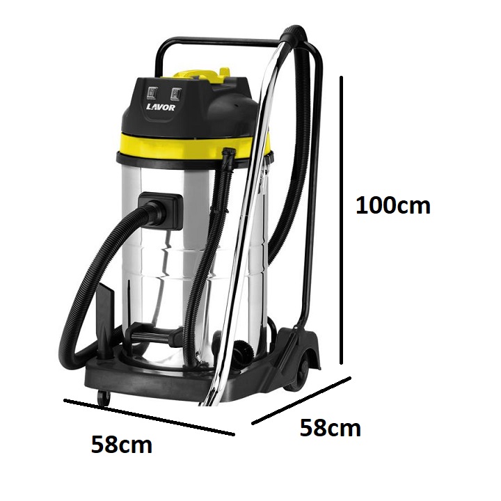 [HCM][Trả góp 0%]Máy hút bụi khô và ướt Lavor Thor 280 IF - 80 lít