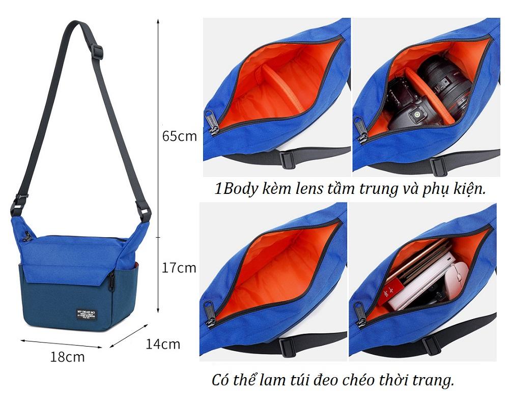 Túi máy ảnh thời trang My Dear No.0416