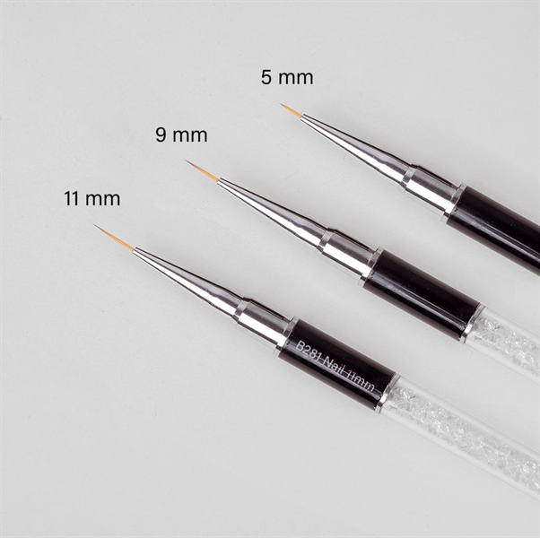 Cọ vẽ nét cán đá, cọ vẽ móng, vẽ nails