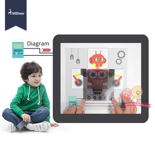 [HCM]Tranh ghép ROBOT chuyển động MIDEER