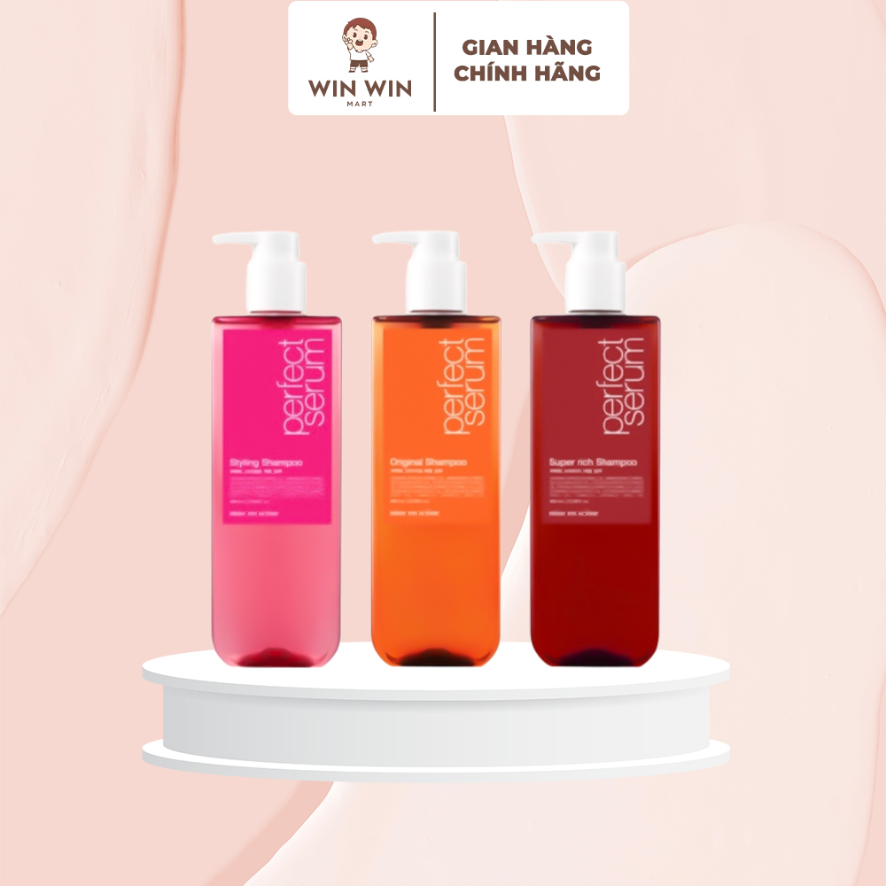 Dầu gội, xả Mise En Scene Perfect Serum Shampoo And Conditioner 680ml/chai