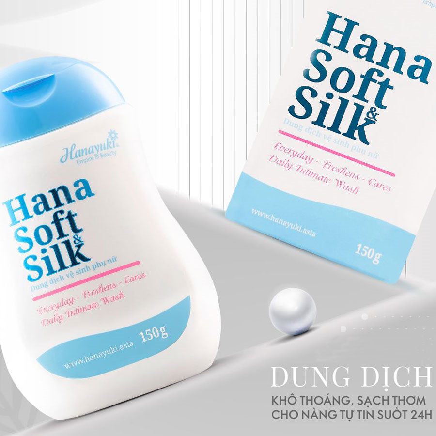 DUNG DỊCH VỆ SINH HANA SOFT SILK