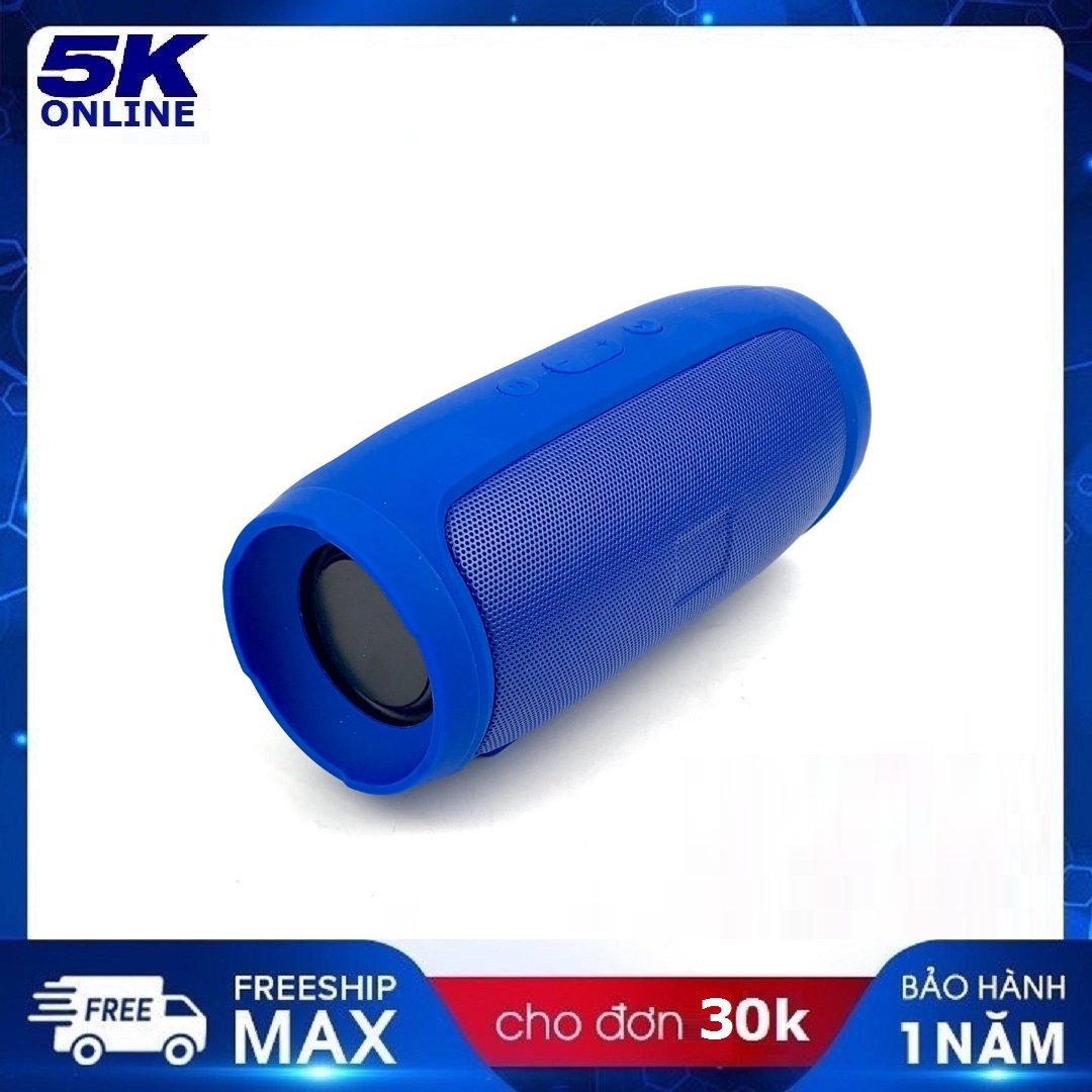 Loa Bluetooth Không Dây Charge 3 Mini Vỏ Nhôm Nghe Nhạc Hay, Âm Thanh Chất Lượng, Hỗ Trợ Cắm Thẻ Nhớ Tf, Usb - Hàng Chính Hãng