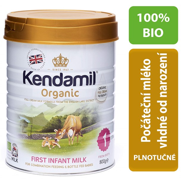 Sữa Kendamil organic đủ số 1, 2, 3 800g