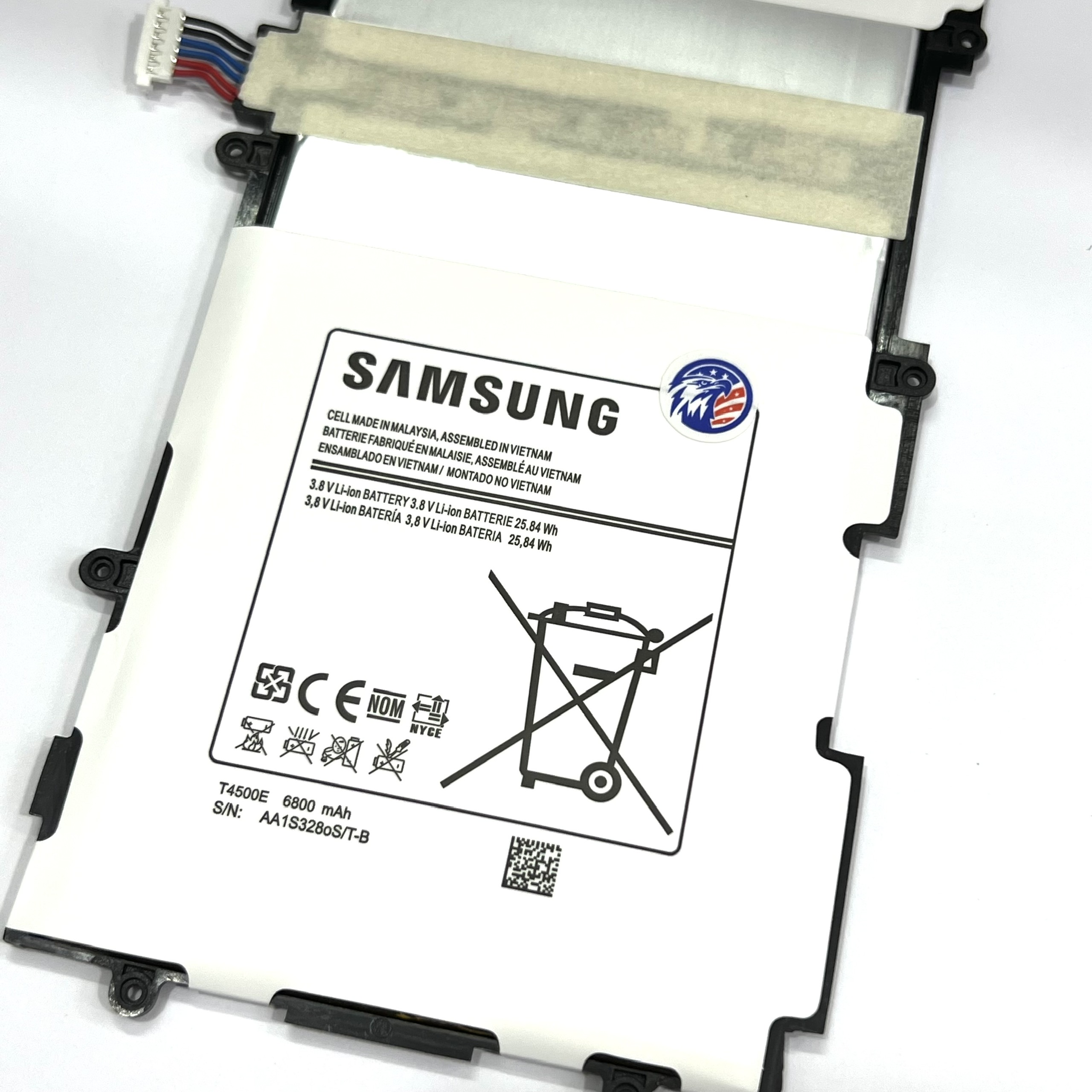 Pin Samsung Tab P5200 / P5210 / Tab 3 10.1 (T4500E / 6800mAh)