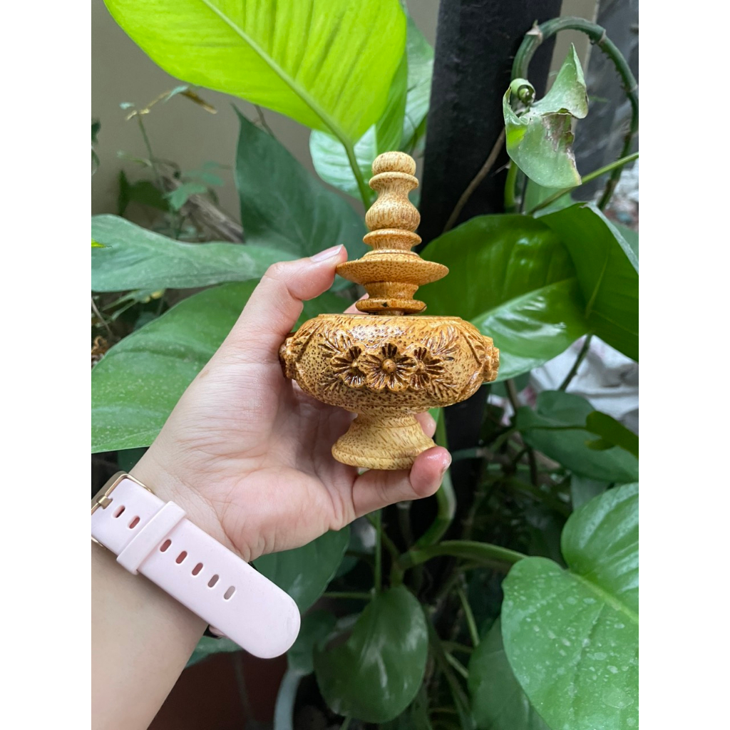 Nậm Đục hoa mai chất liệu tre già, lồng chim chào mào, đục đẹp sắc nét........ mẫu đục truyền thống