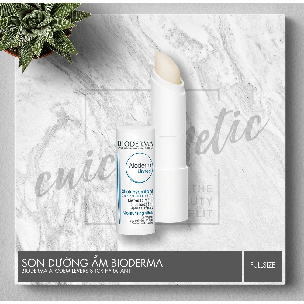 [HCM]Son Dưỡng Môi Bioderma Atoderm Levres