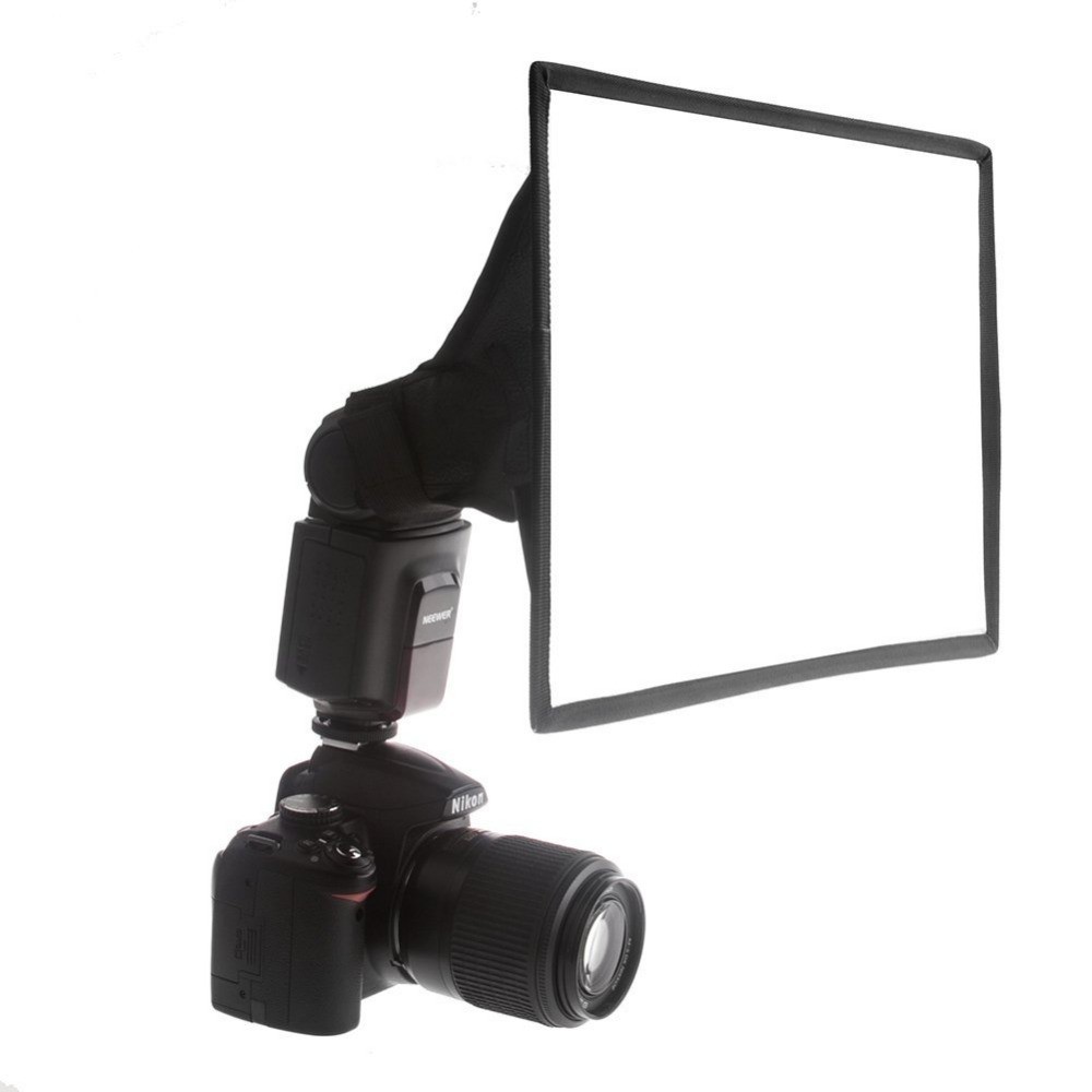 Tản Sáng Flash Softbox Nhỏ 20X30 Vải Hạt Mưa
