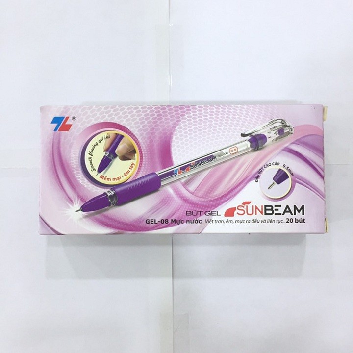 Bút Thiên Long GEL 08 SunBeam (2 chiếc)