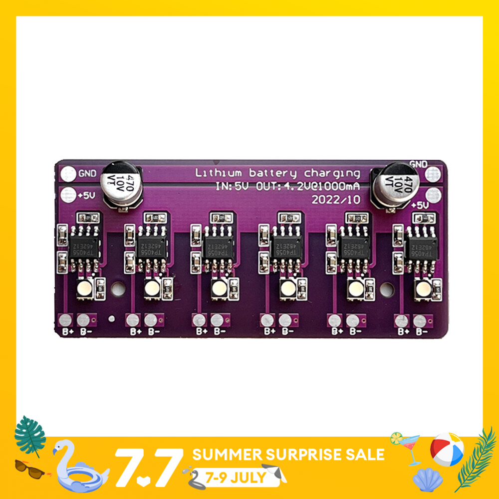 Shockley 5V 1A Charging Module 4056 18650 Lithium Battery Charger Board Charge Discharge Integrated Module PCB Board