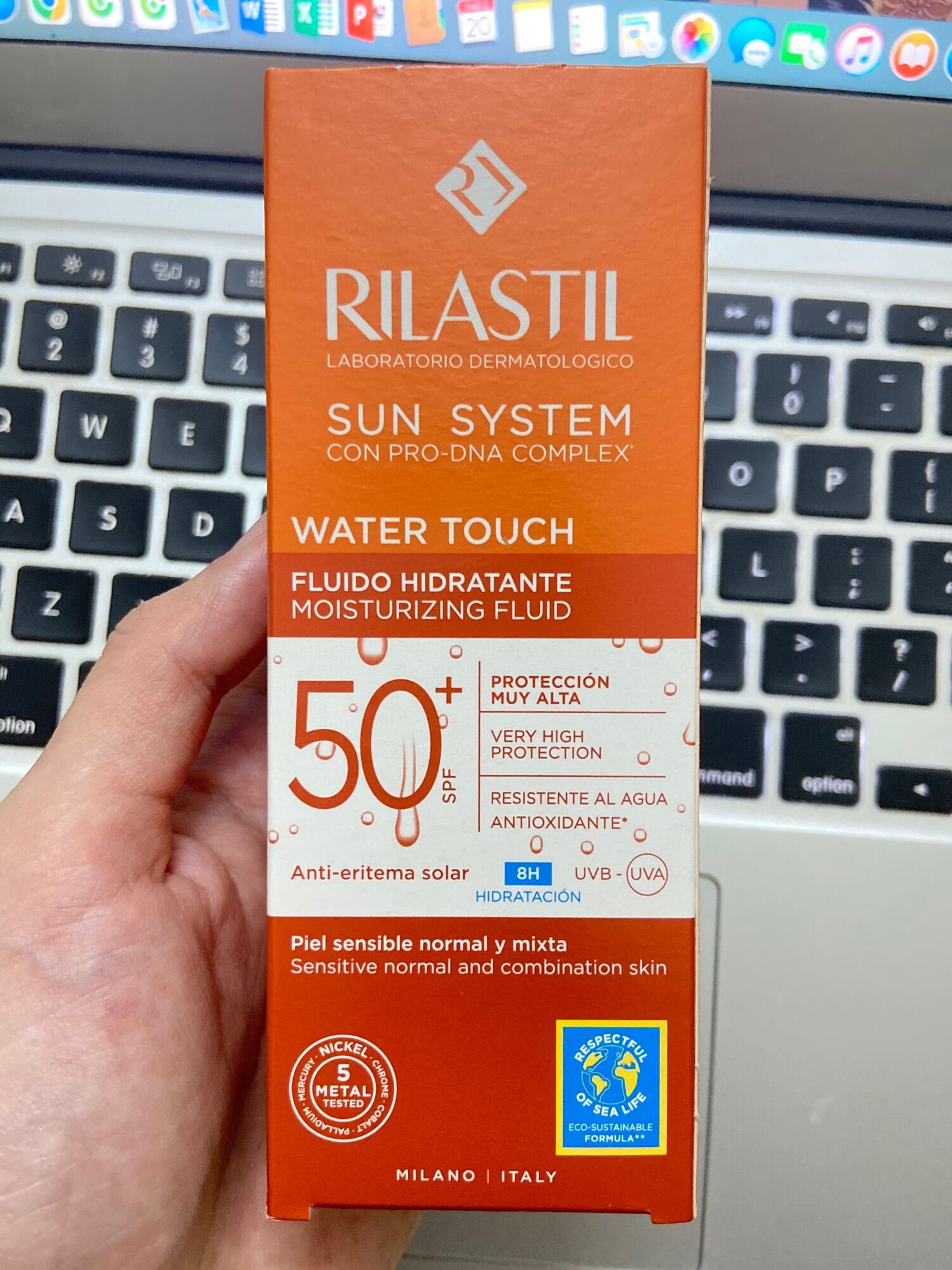 KEM CHỐNG NẮNG RILASTIL WATER TOUCH FLUID