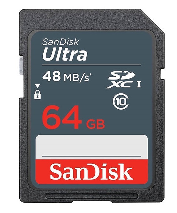 Thẻ nhớ SanDisk SDXC Ultra 64GB Class 10 48mb/s