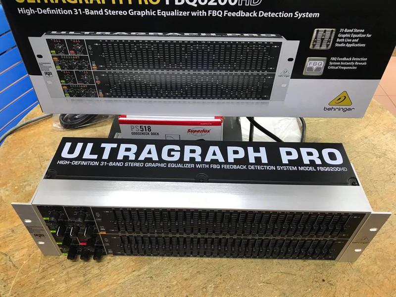 EQUALIZER BEHRINGER FBQ6200HD Ultragraph PRO