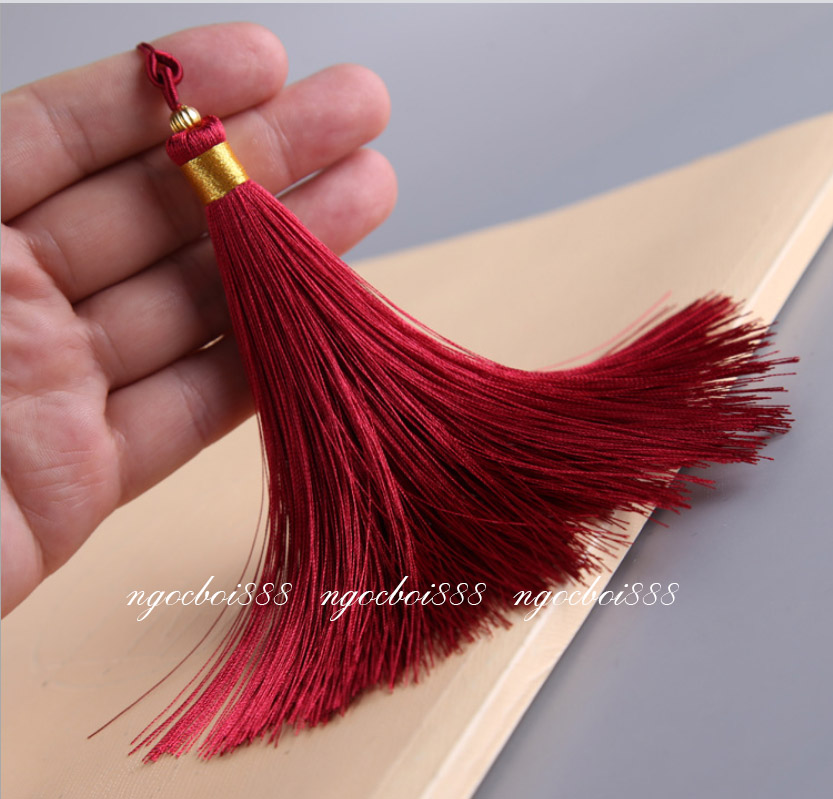 Tua Rua 13cm Xỏ Hạt Đồng Chỉ Vàng (Xem thêm hình ảnh và kích thước ở phần mô tả)
