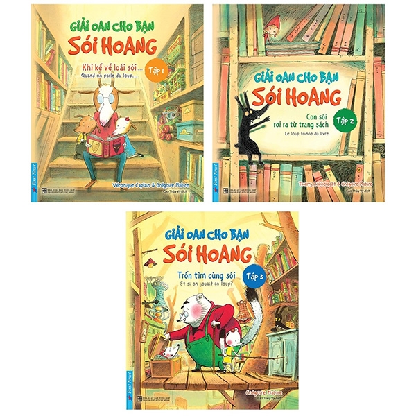 Fahasa - bộ sách thiếu nhi - giải oan cho bạn sói hoang