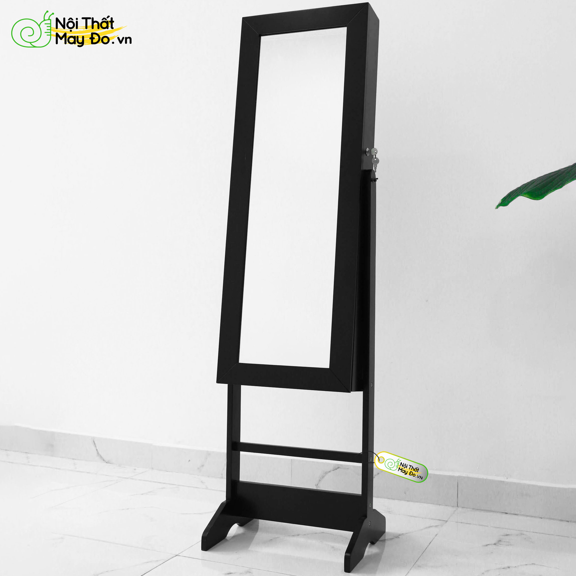 Tủ Gương Đựng Đồ Trang Sức Phong Cách Hàn Quốc