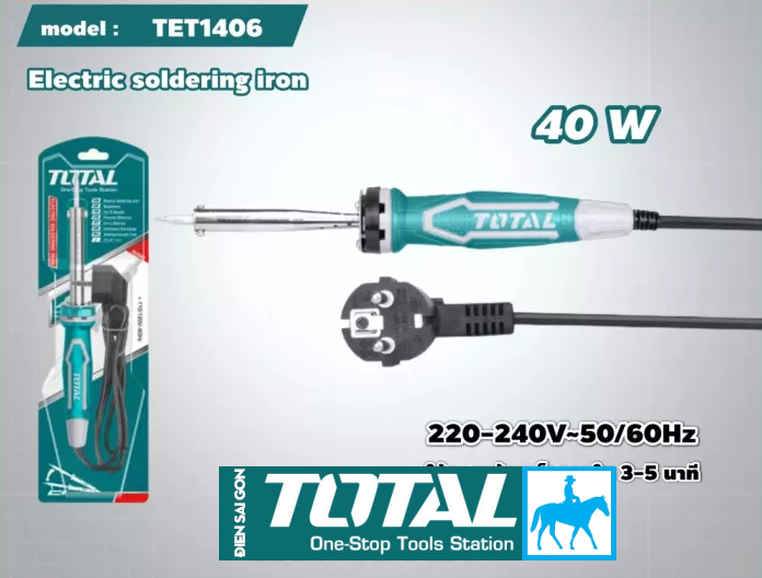 Mỏ hàn chì 40W Total TET1406 SI0248