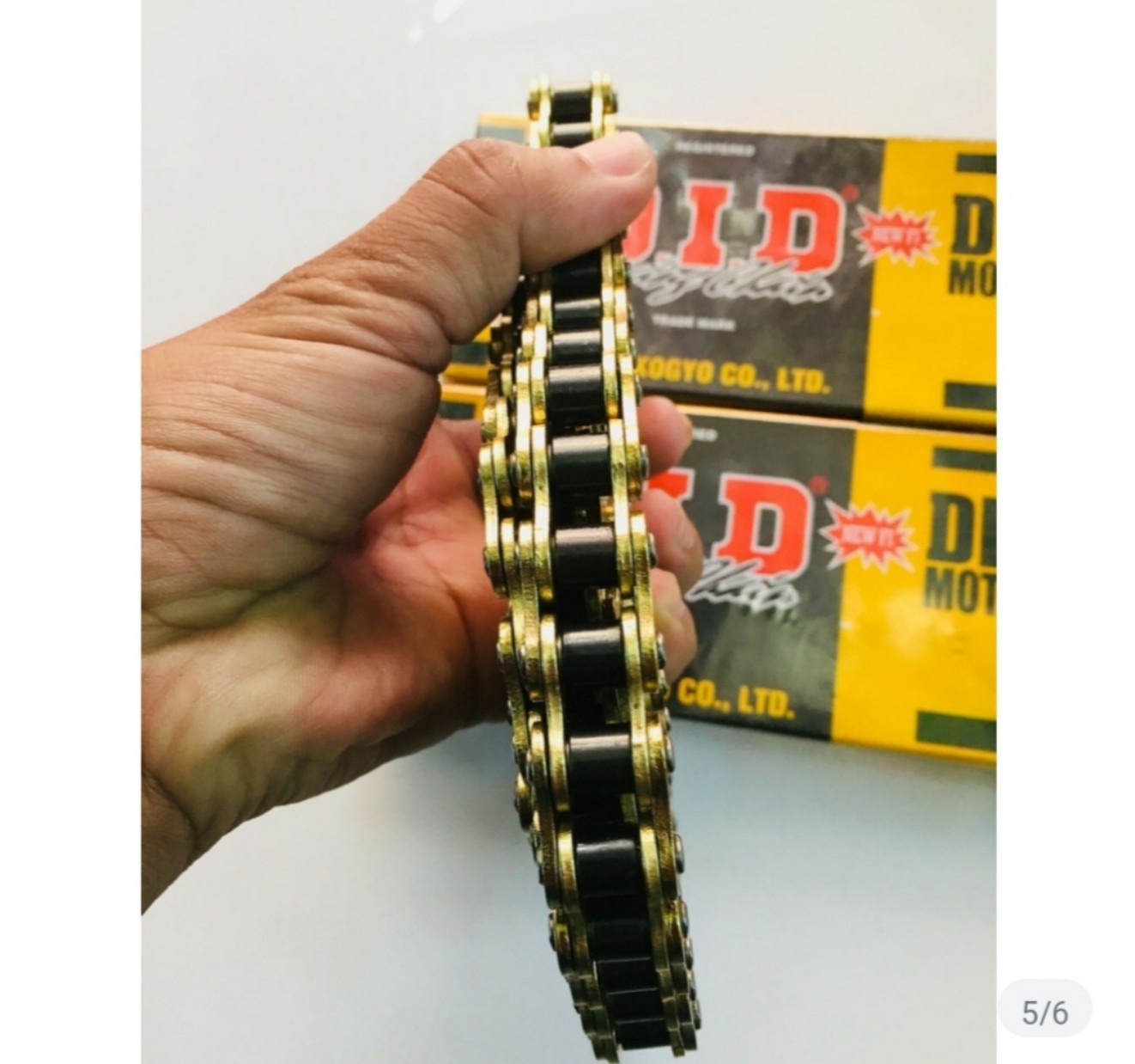 Sên vàng DD gắn các loại xe số 428-102-106-108-116-130 mắc 10ly