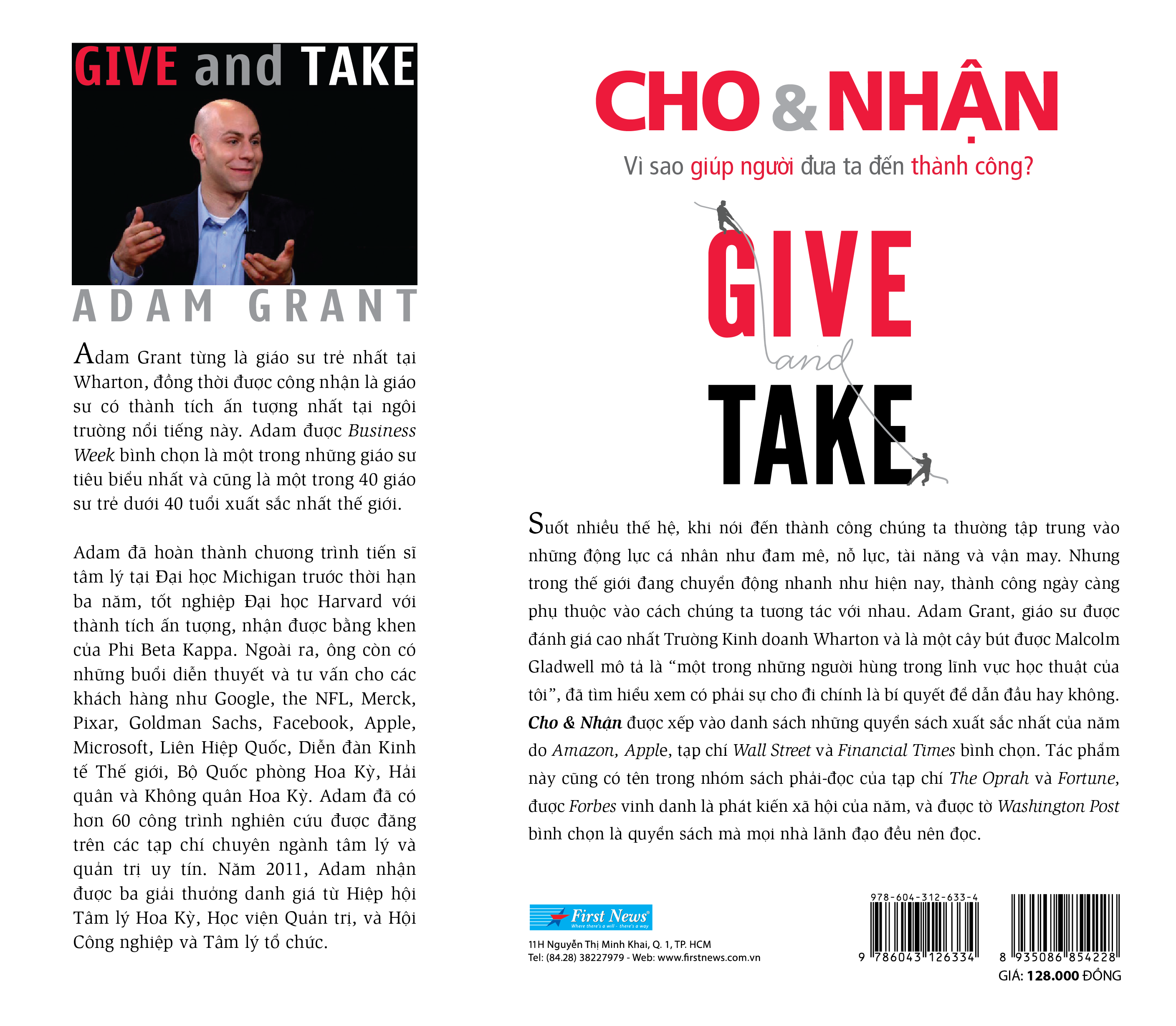 Sách Fahasa - Give And Take - Cho & Nhận (Tái Bản 2021)