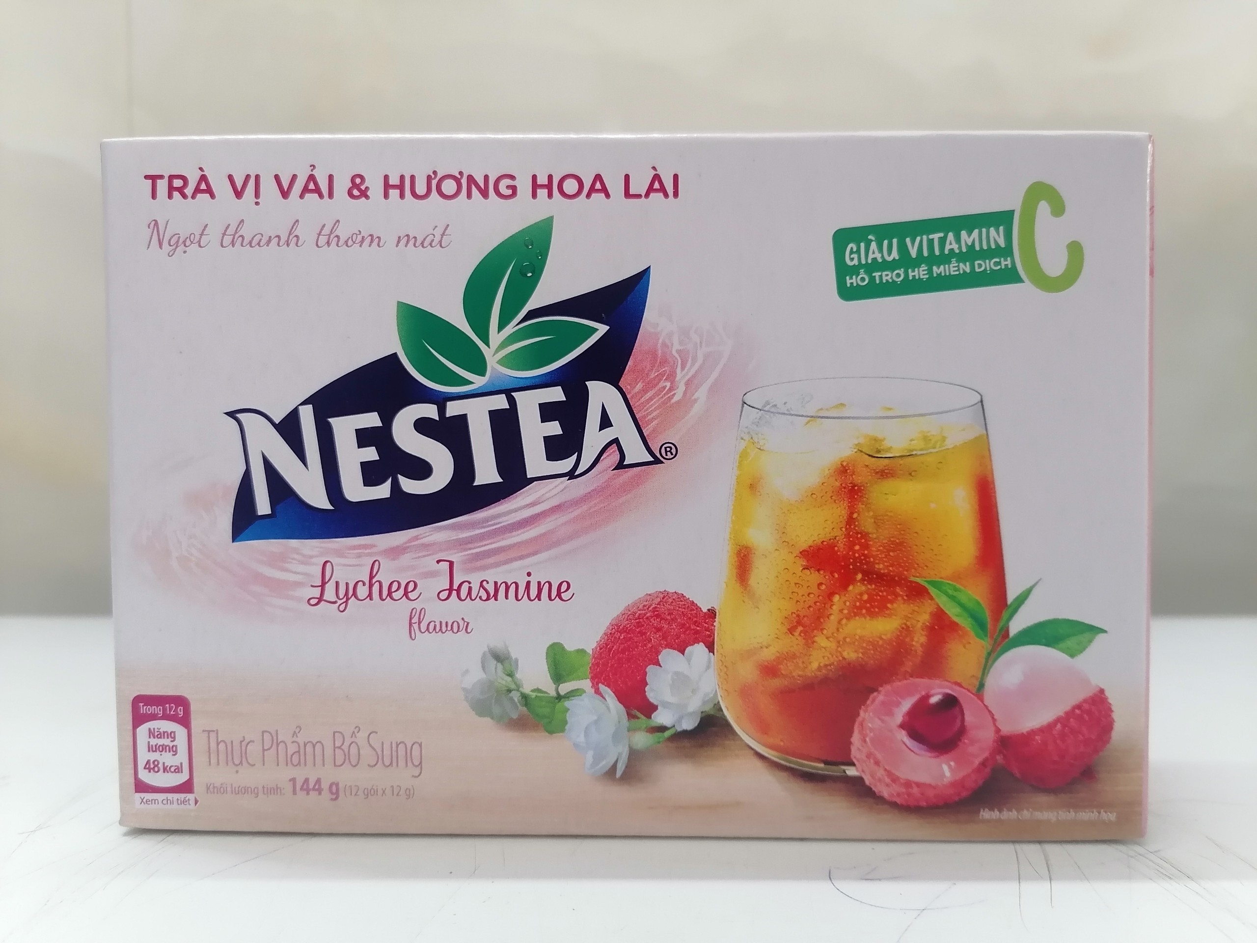 [144g] TRÀ VỊ VẢI & HƯƠNG HOA LÀI [VN] NESTEA Lychee Jasmine Flavor Tea (nes-hk)