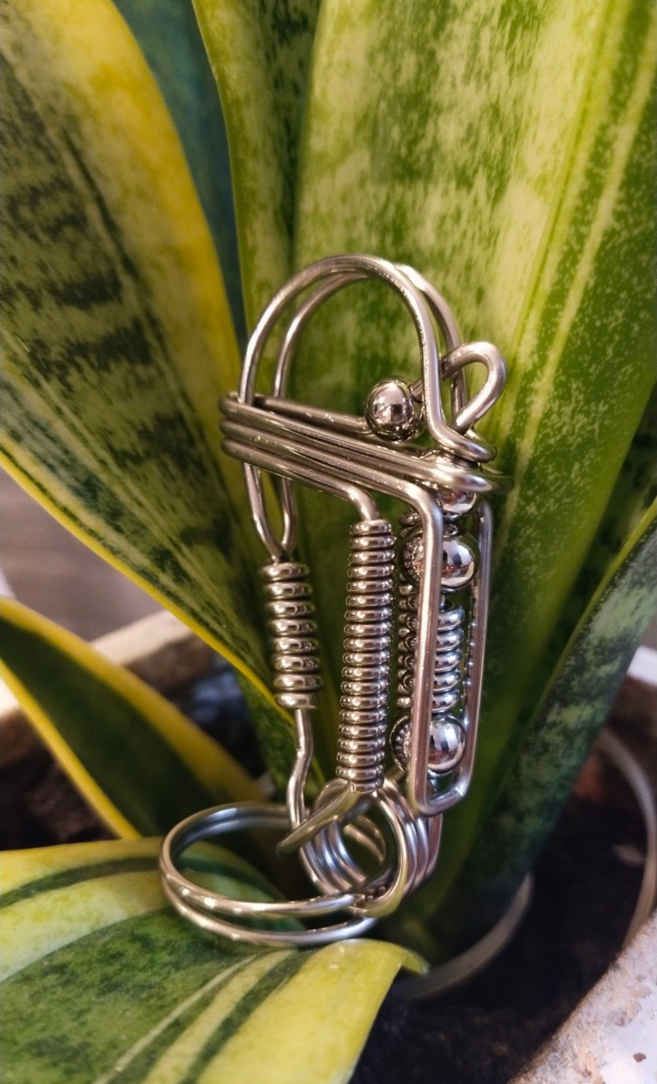 [HCM]Móc Khoá Thủ Công Inox - Móc ô tô xe máy
