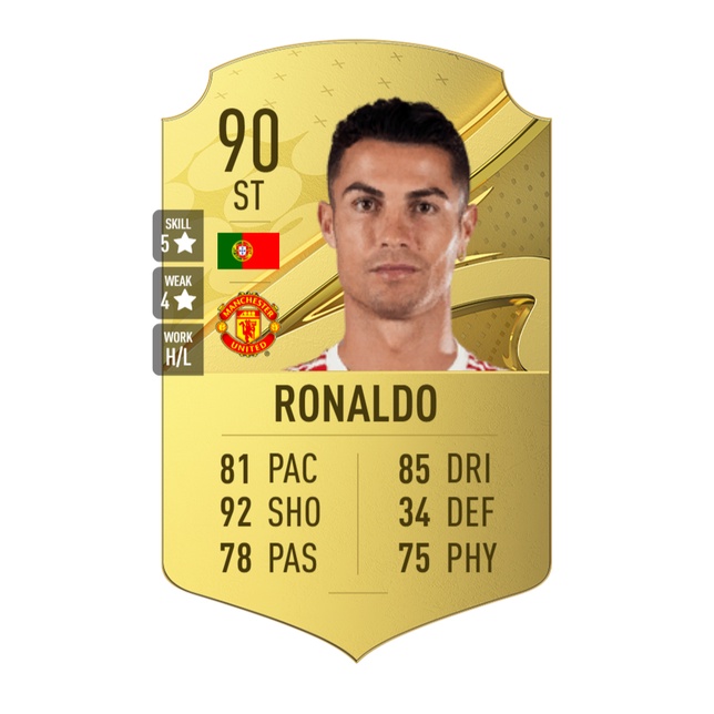 Móc khóa ronaldo icon  - móc khóa mica in 2 mặt
