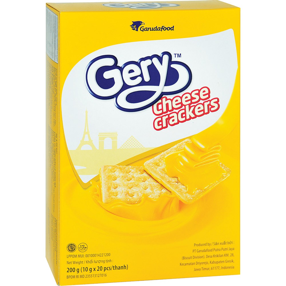 Bánh quy phô mai gery 270g