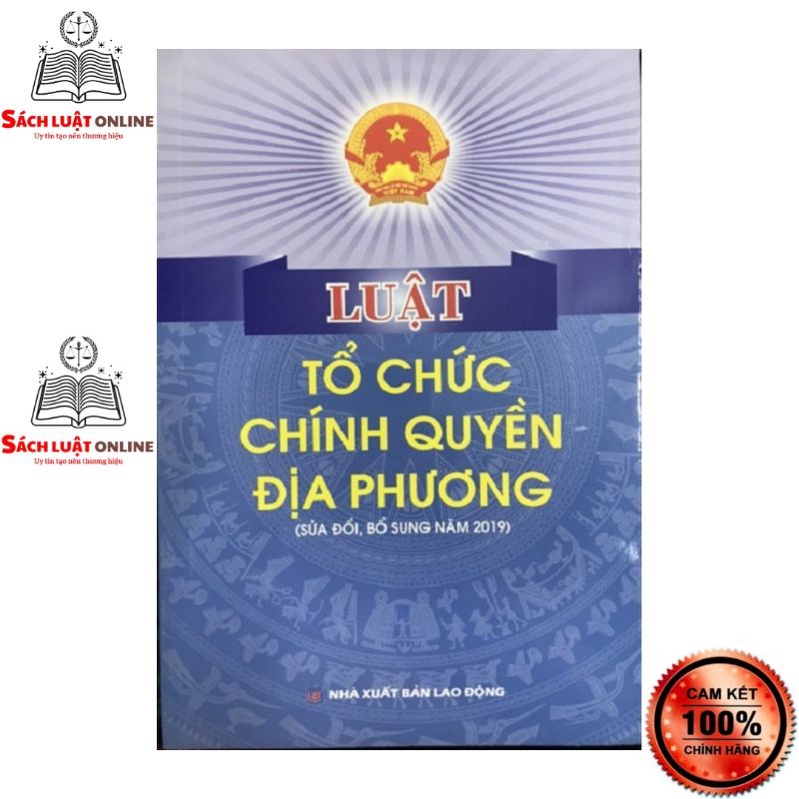 Sách - Luật tổ chức Chính quyền địa phương