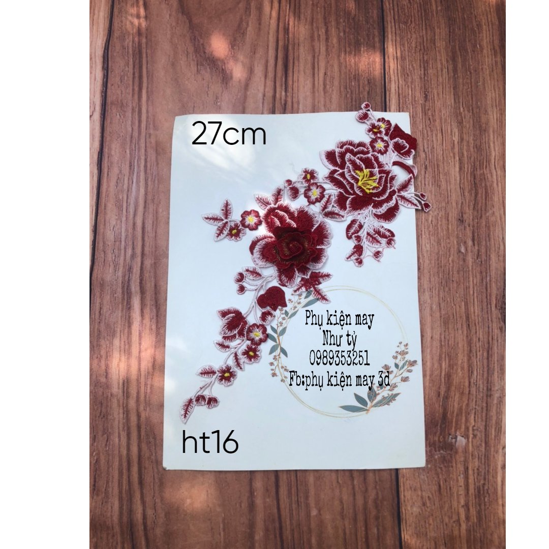 ren thêu xinh xắn 27cm