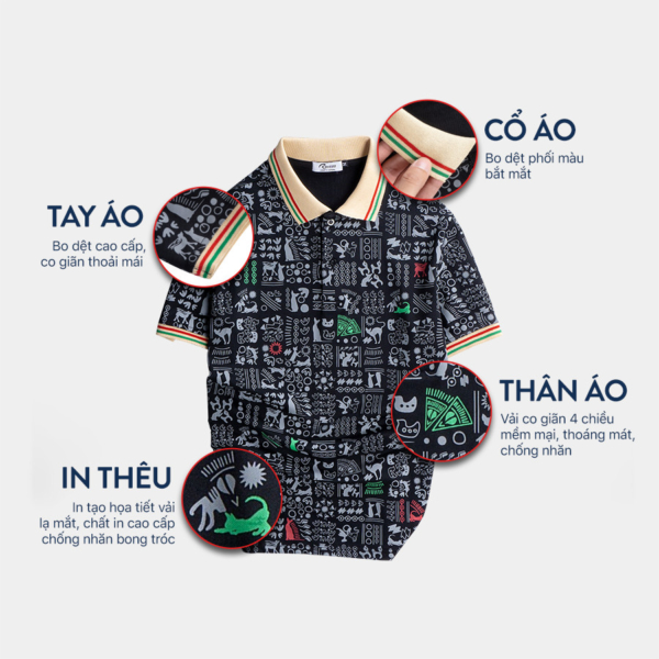 Áo thun Polo Fox Man mẫu mới