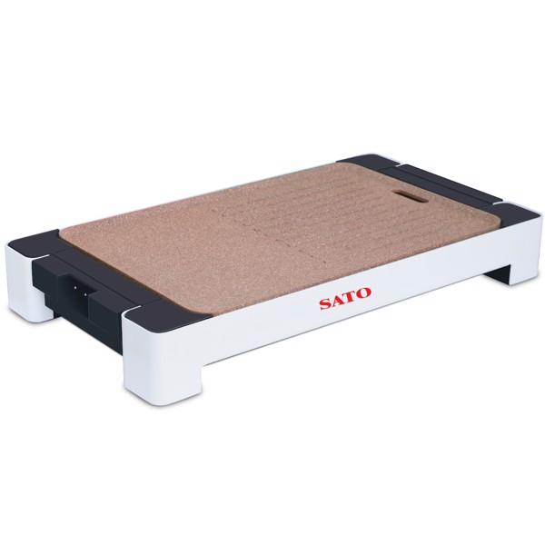 Bếp nướng điện đúc SATO ST-500NDB 1000W( Trắng đen )