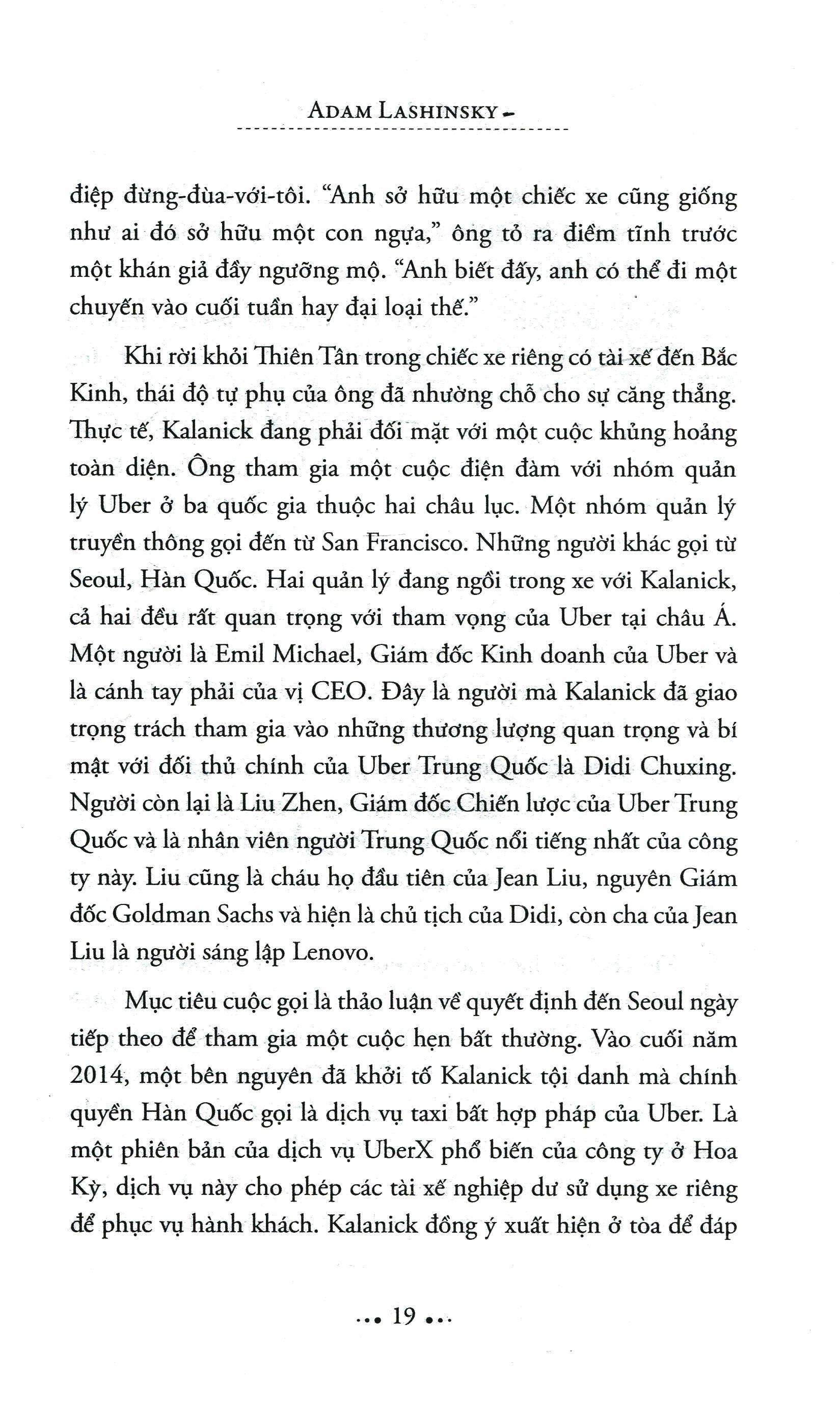 Sách - Uber: Chuyến đi bão táp