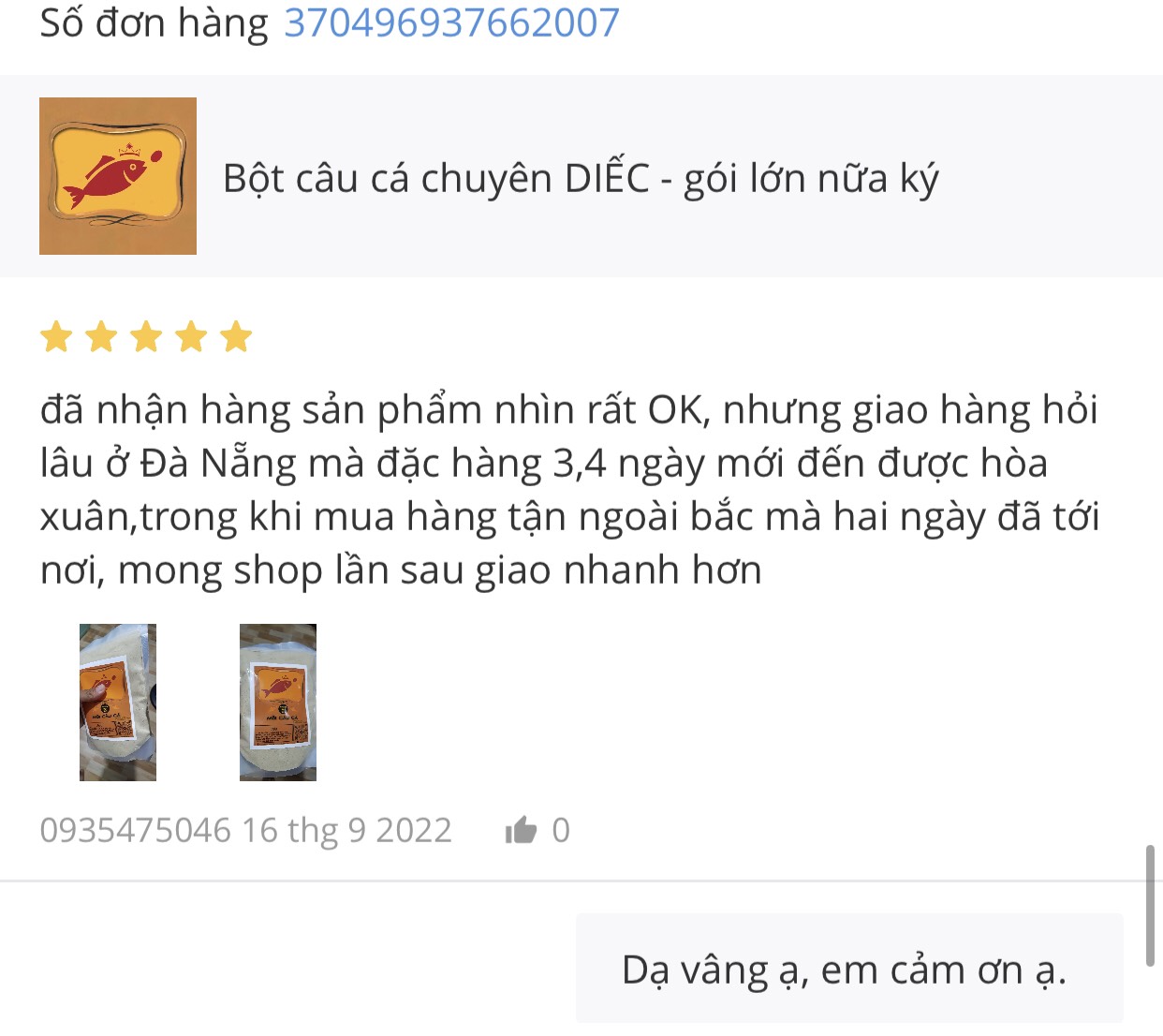 Bột thơm câu cá siêu nhạy cá - gói lớn nữa ký