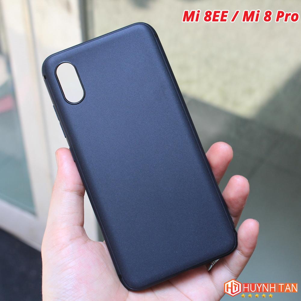 Ốp lưng mi 8 EE, mi 8 Pro,  mi 8 che vân tay TPU dẻo cực mỏng