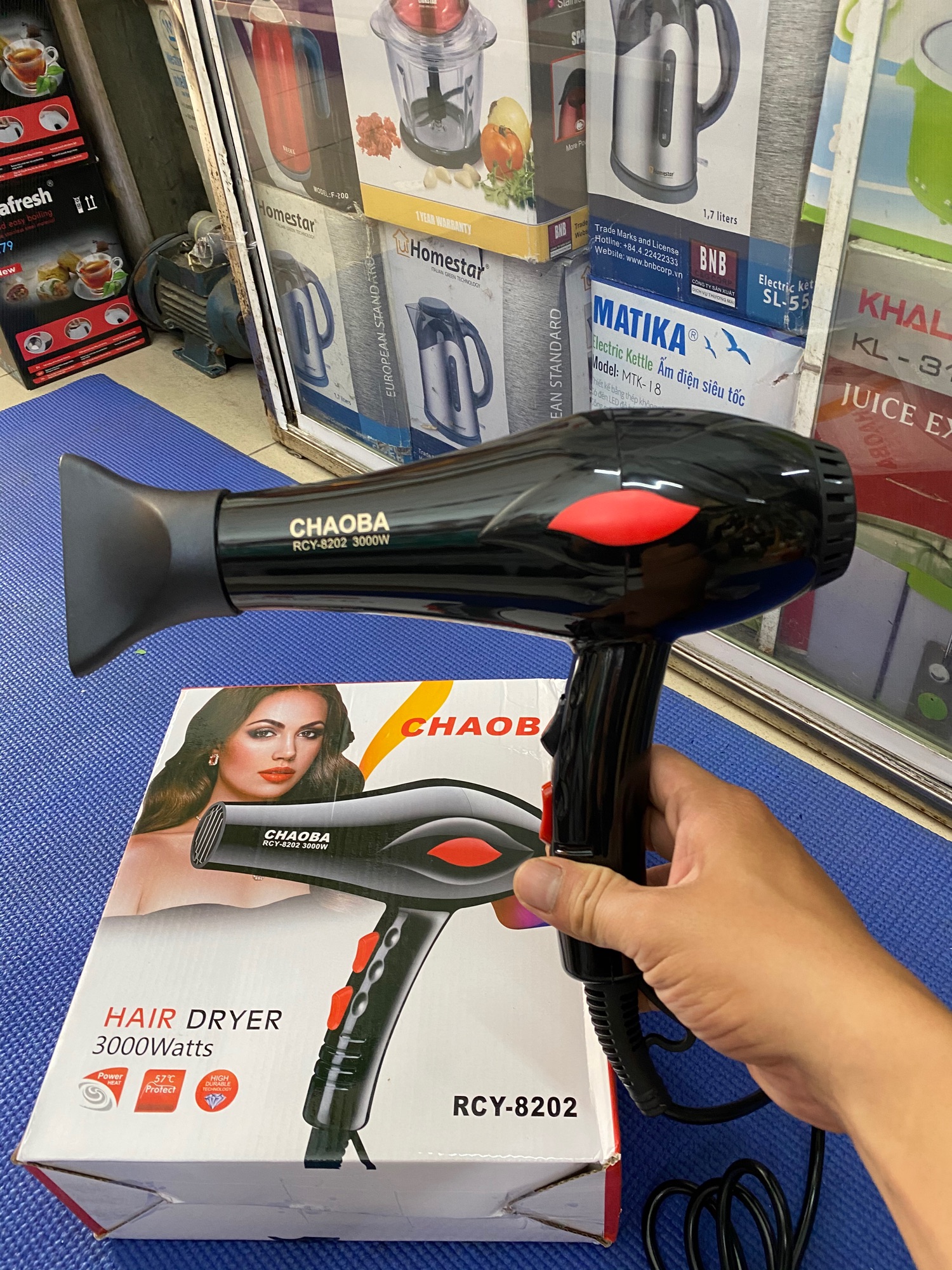 Máy sấy tóc chaoba 3000w