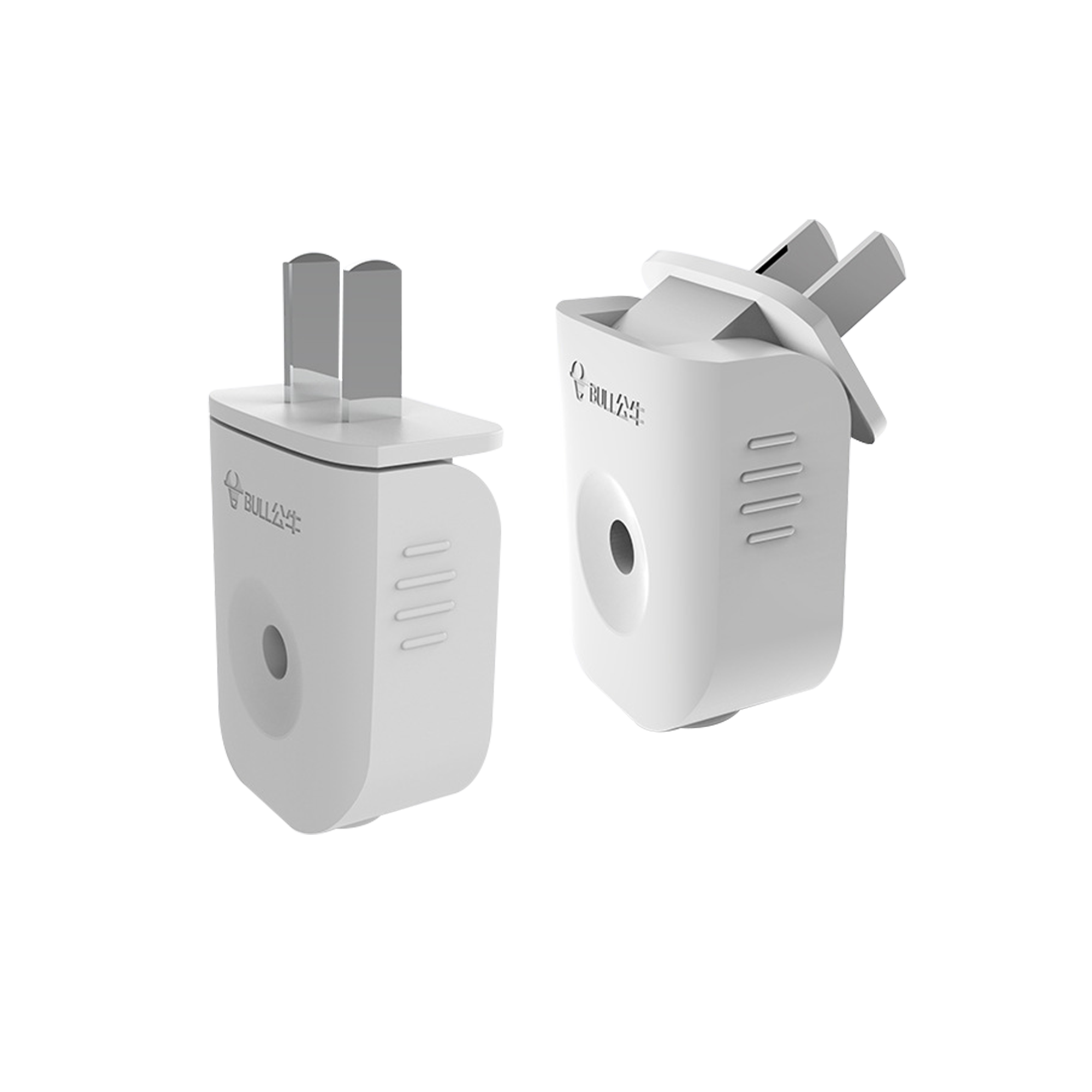 Phích cắm điện Bull 10A xoay 90 độ