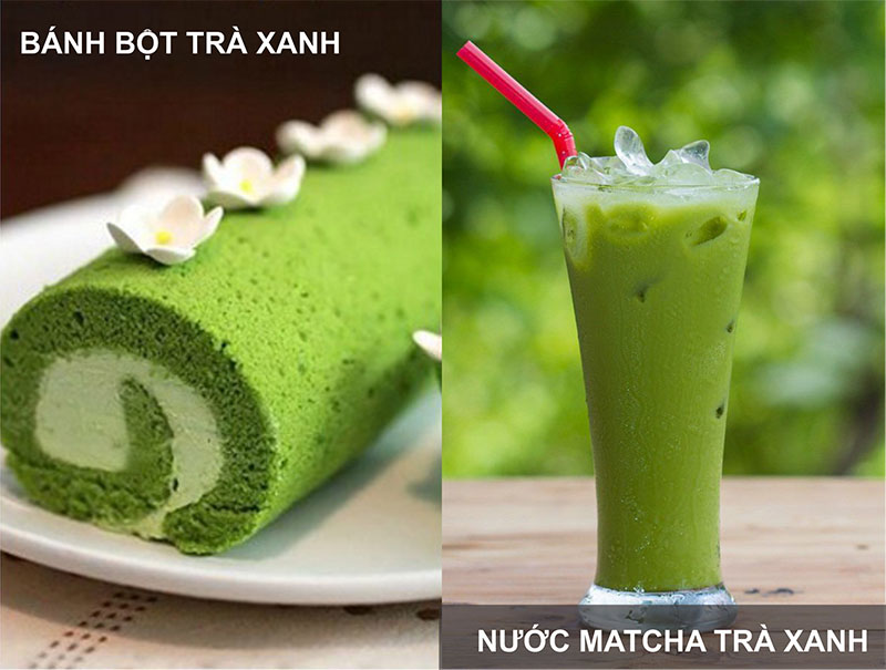 Bột Trà Xanh nguyên chất (Làm bánh, nước uống matcha, đắp mặt dưỡng da)