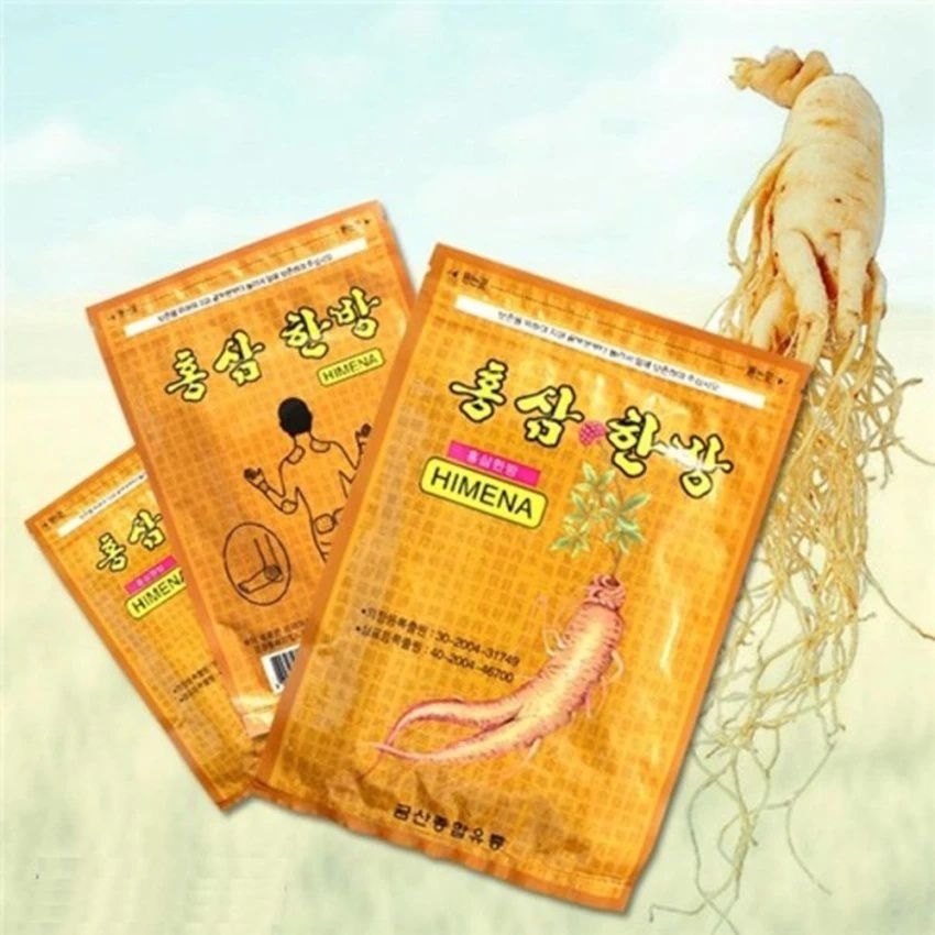 [HCM]Cao Dán Hồng Sâm HIMENA Hàn Quốc Túi 20 miếng