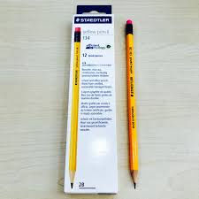 [Giá hủy diệt] Bút chì gỗ vàng STEADTLER 2B - 134 ( hộp 12 cây )