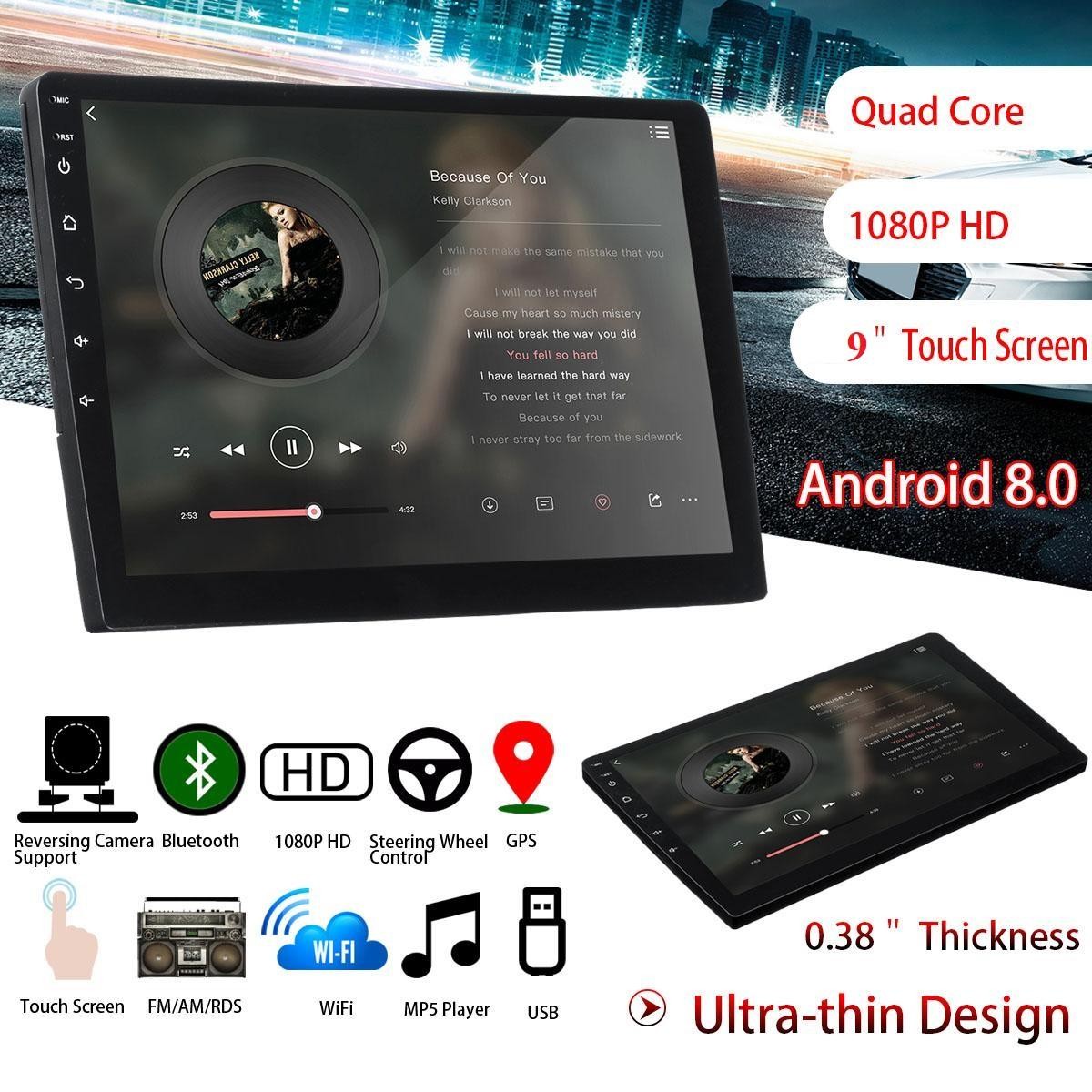 [TẶNG PM VIETMAP S1] MÀN OLED C2. Màn Hình Ô Tô 9 inch Chạy Android ...