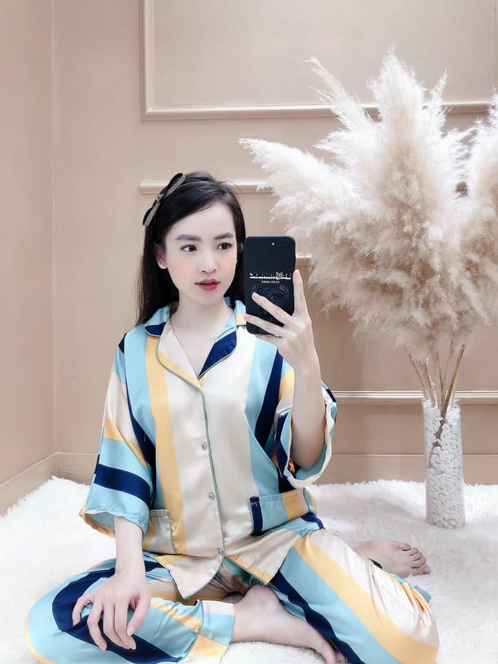 Bộ lụa latin hàng thiết kế cao cấp(B59)
