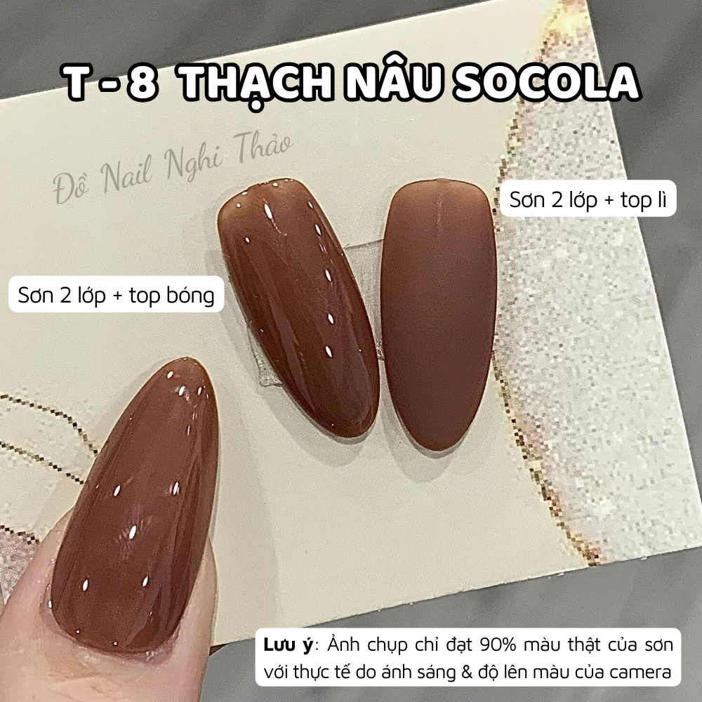 Sơn gel thạch đục lẻ màu RAMYLA 15ml