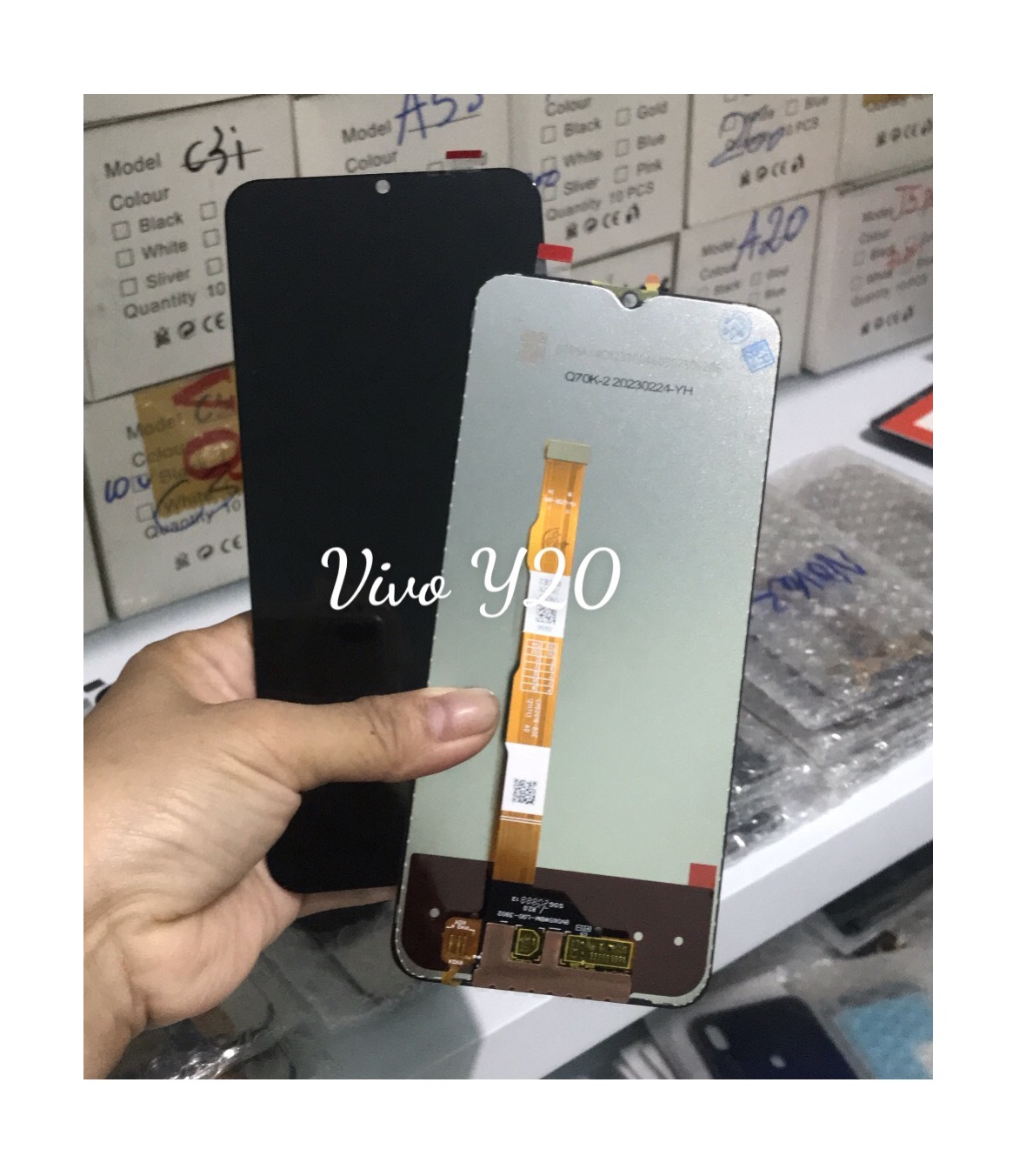 MÀN HÌNH VIVO Y20 (Y12S, Y20S) ZIN