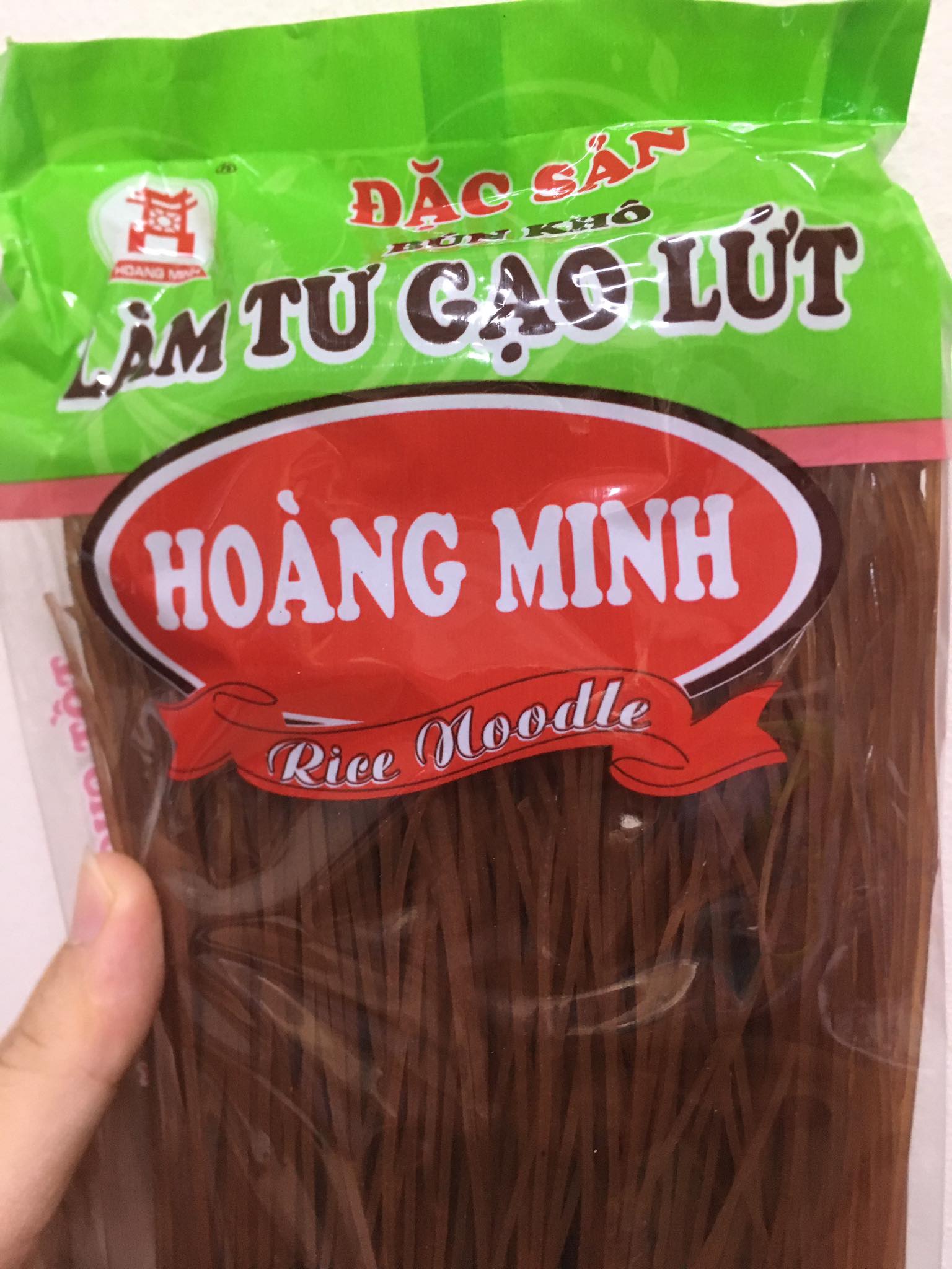 [HCM]Bún gạo lứt khô Hoàng Minh 250gr