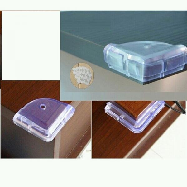 COMBO 12 Chiếc Kẹp Góc Bàn Silicon(vuông)