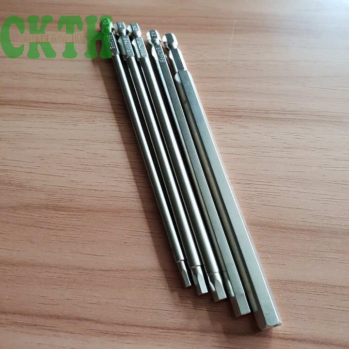 Đầu Lục Giác Gắn Máy Khoan Dài 15cm - Bộ 5 Mũi Hàng Tốt